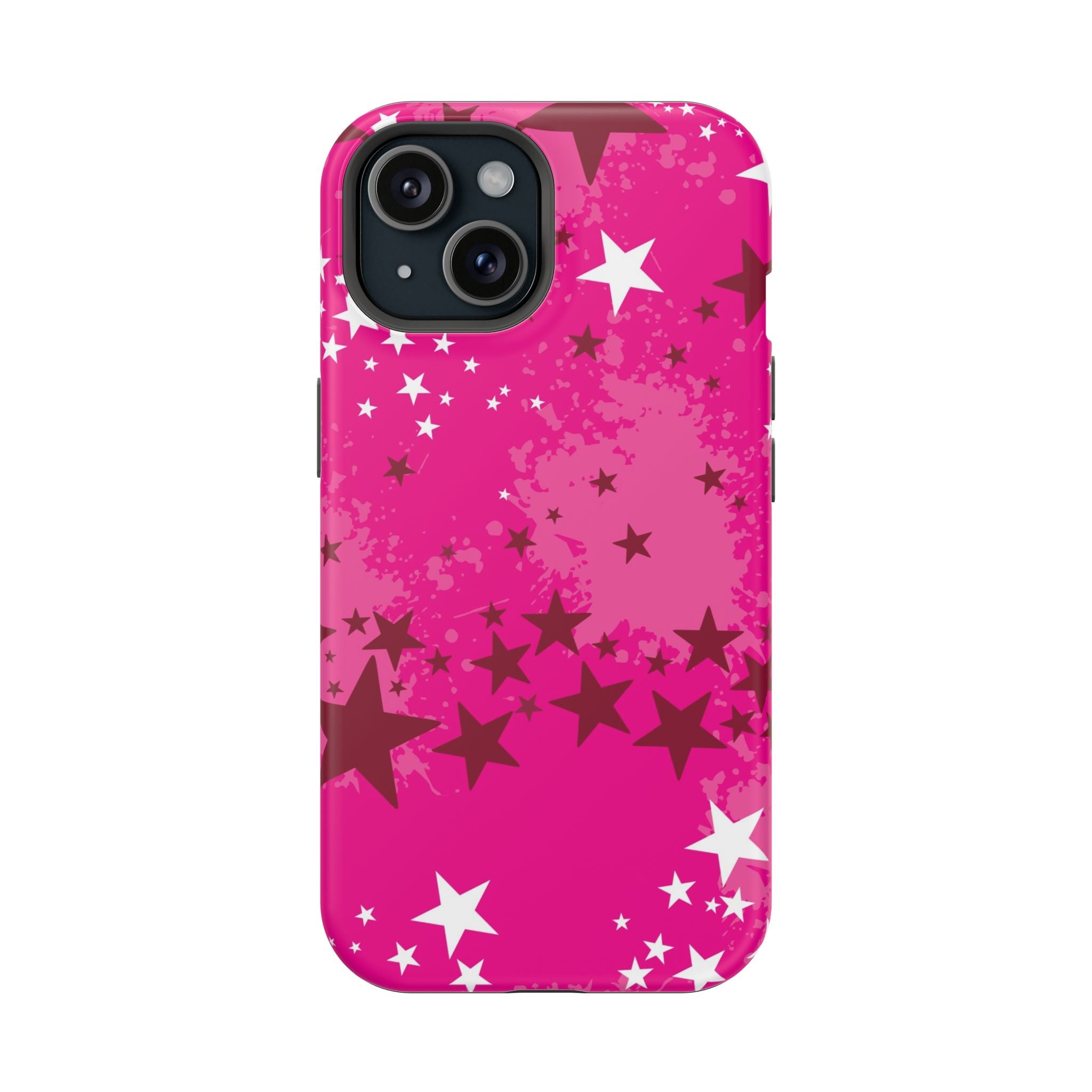 Pink Static Tough iPhone Case