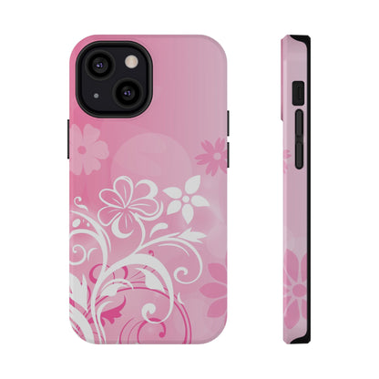 Pink Mood Tough iPhone Case