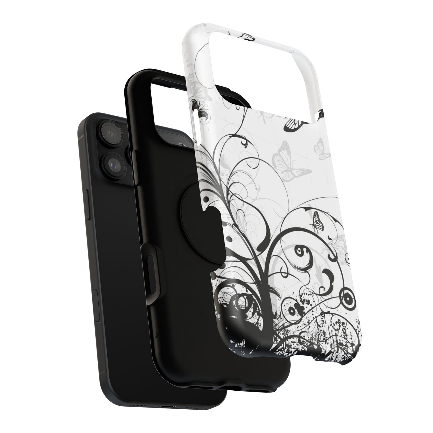 Night Flutter Tough iPhone Case
