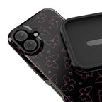 Midnight Flutter Tough iPhone Case