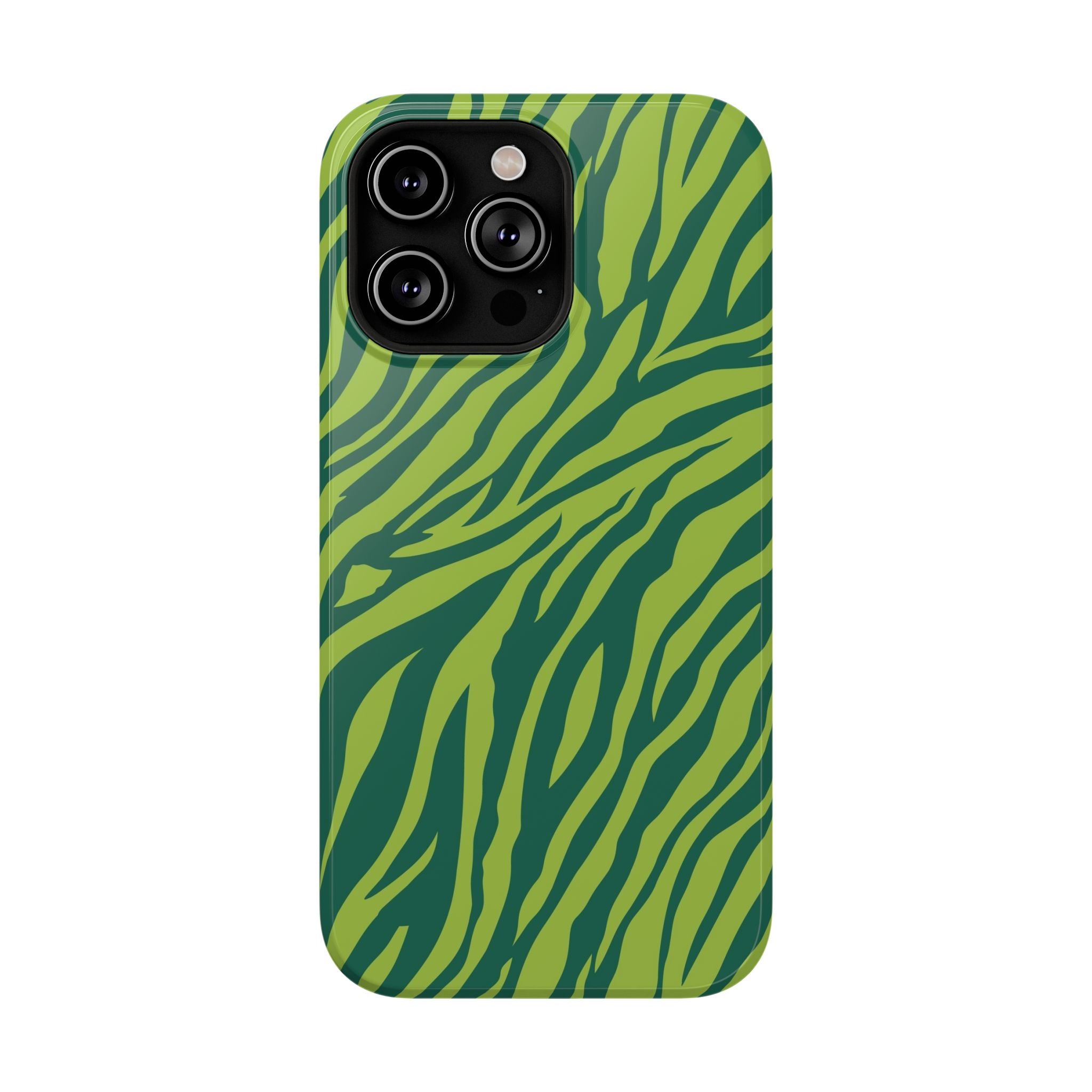 Green Zebra Tough iPhone Case