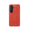 Red Leopard Tough Samsung Case