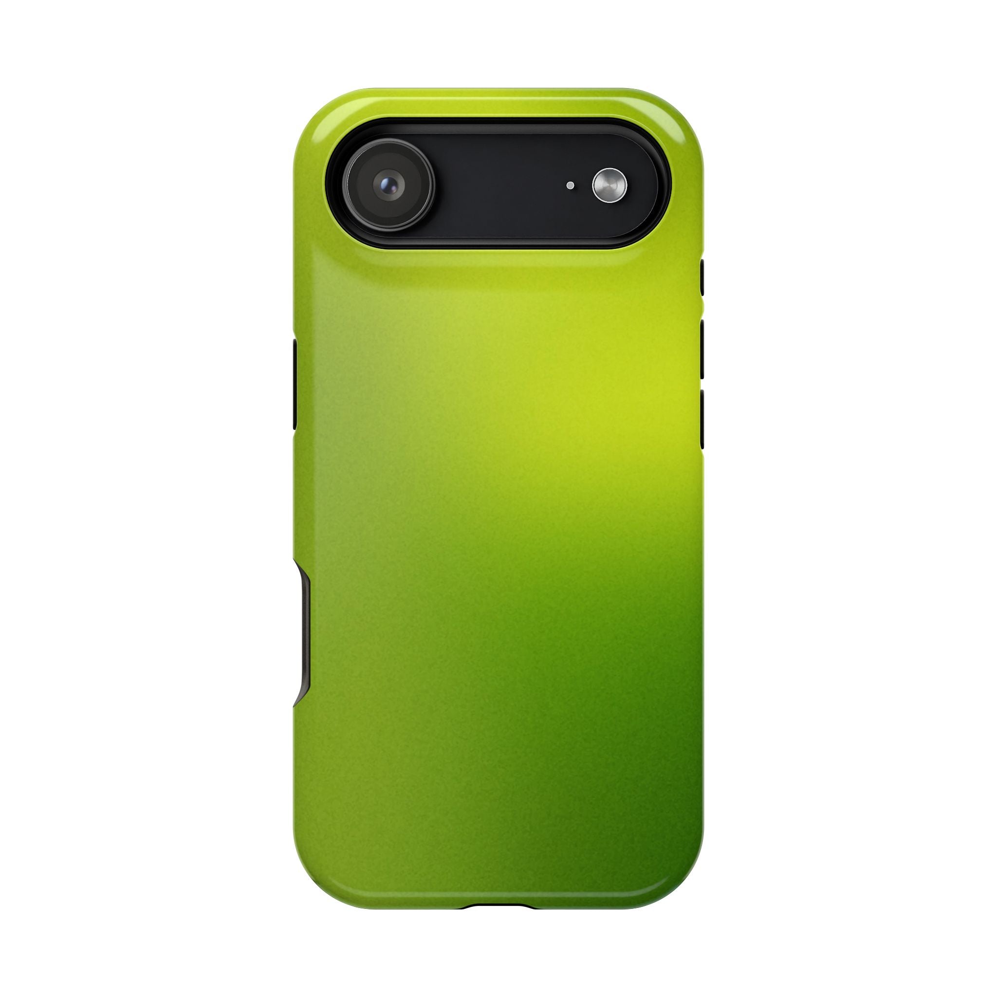Lime Glow Tough iPhone Case