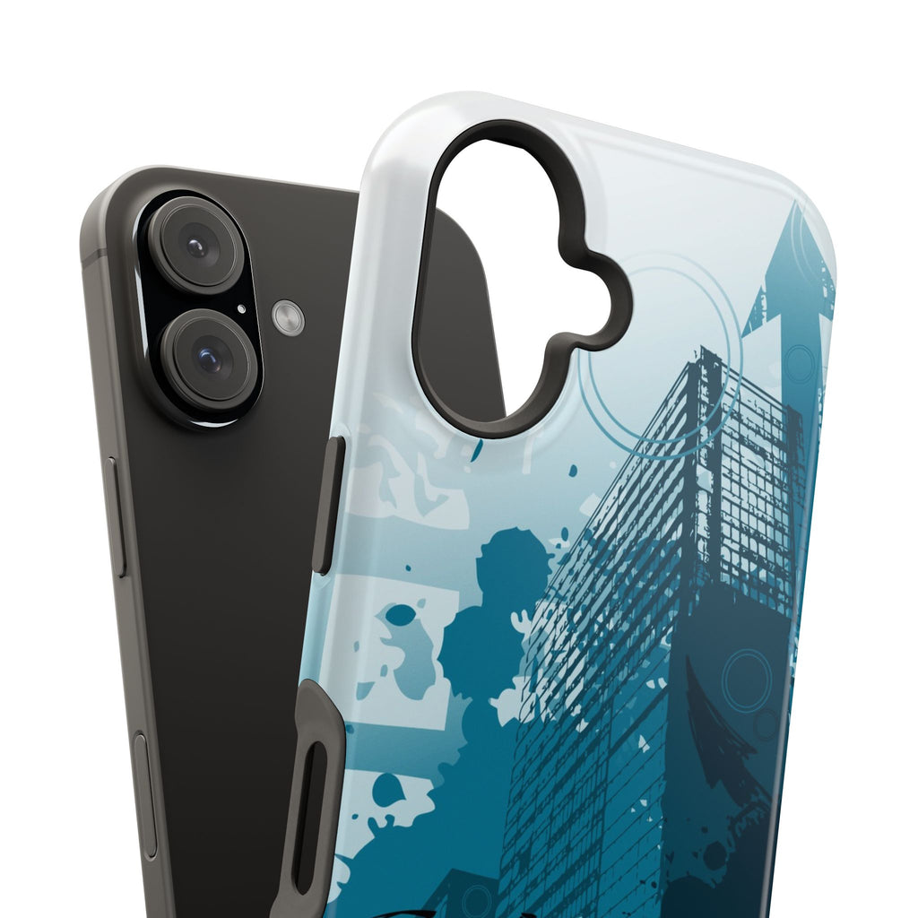 Blue Noise Tough iPhone Case