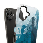 Blue Noise Tough iPhone Case
