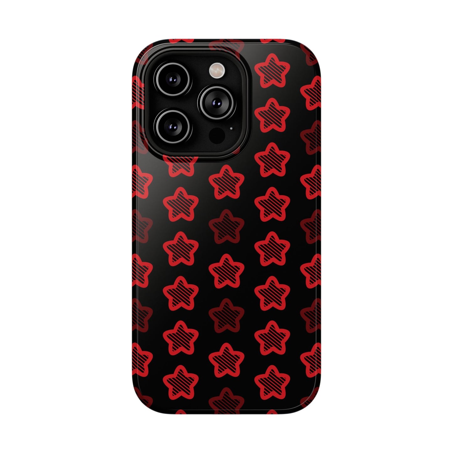 Red Stars Tough iPhone Case