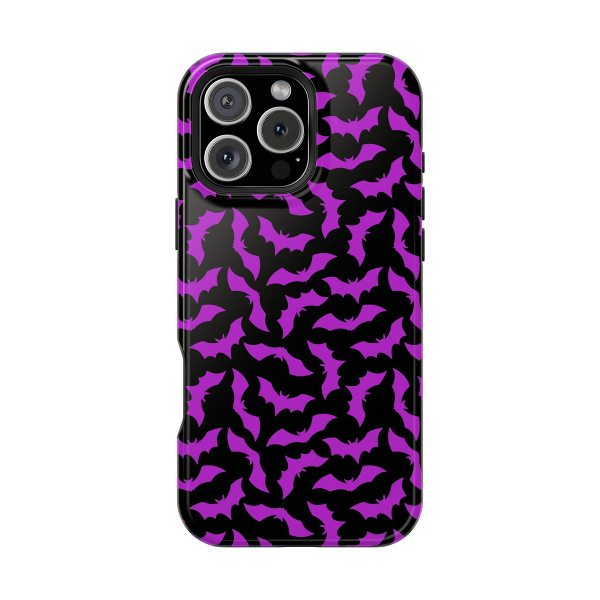Purple Bats MagSafe Tough iPhone Case