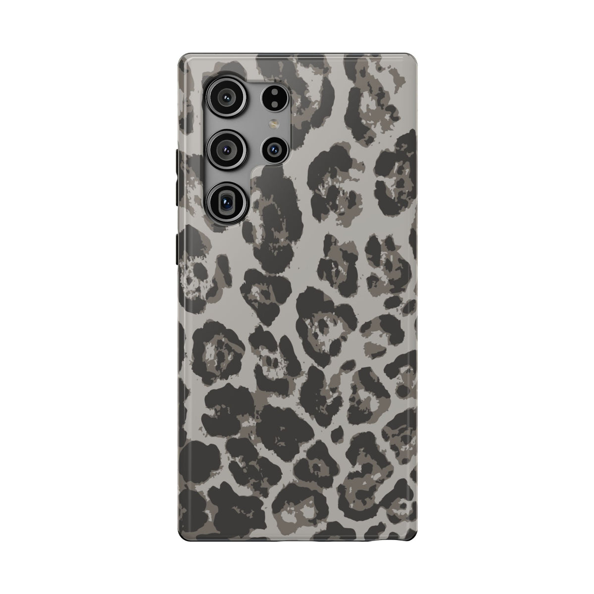 Grey Leopard Tough Samsung Case