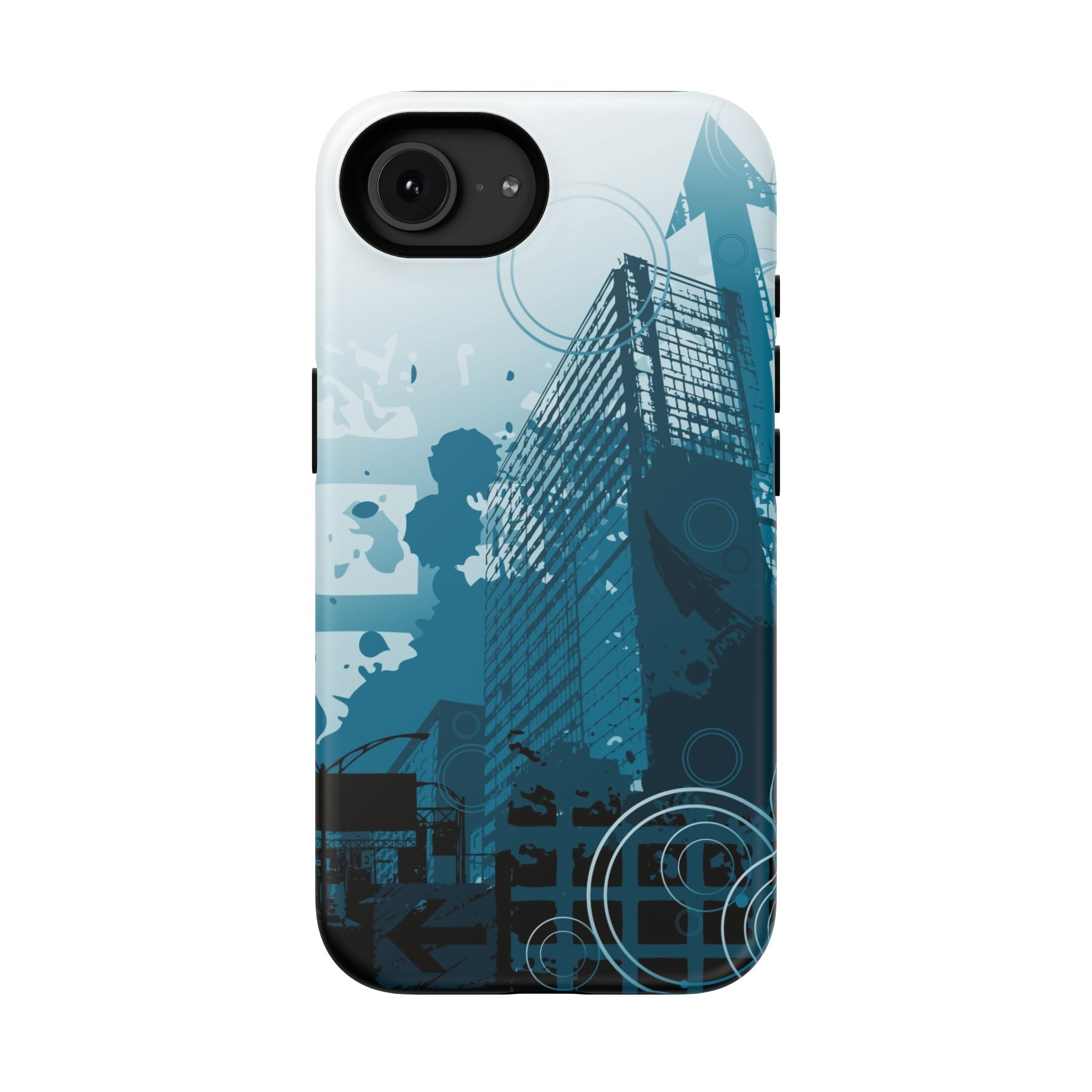 Blue Noise Tough iPhone Case