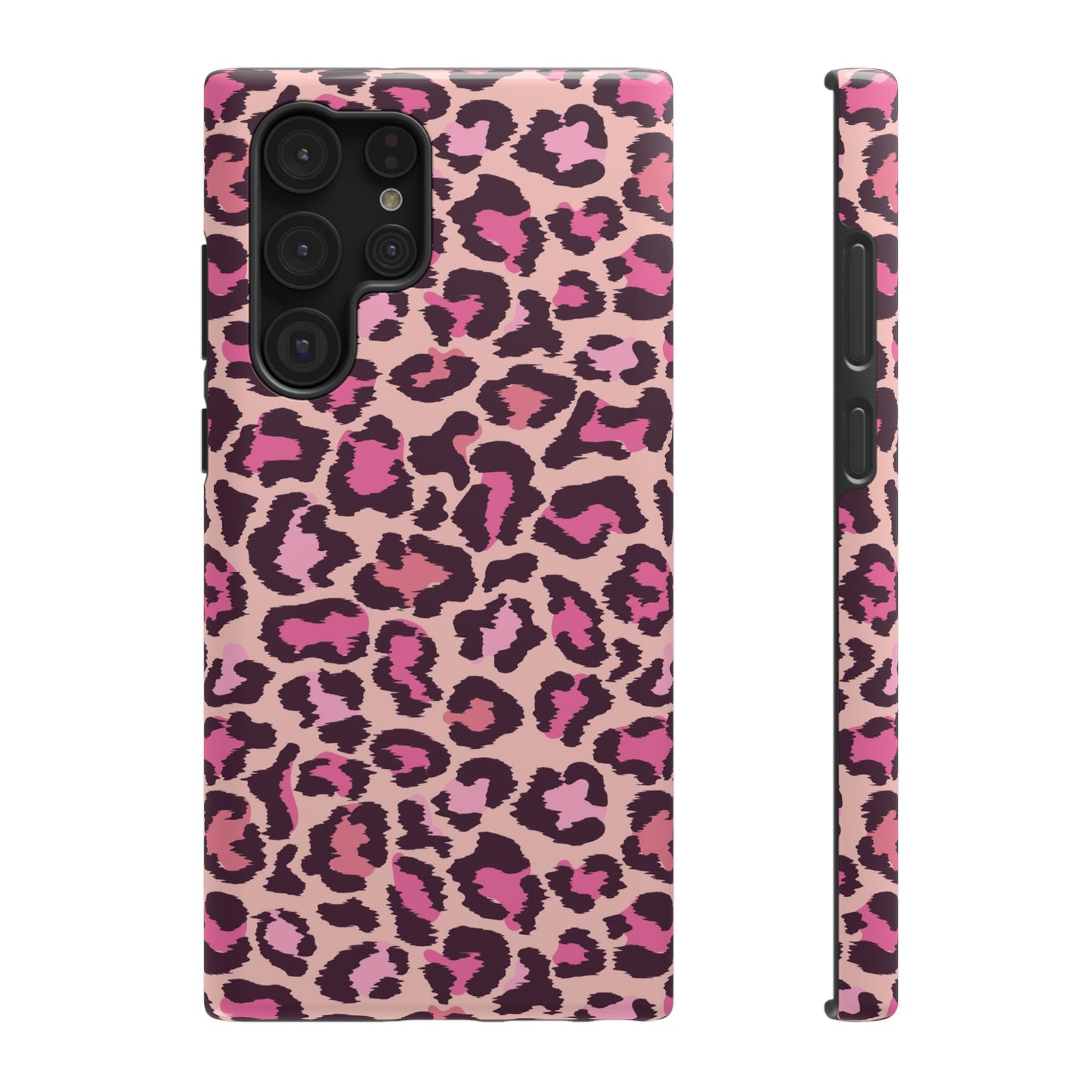 Pink Leopard Tough Samsung Case