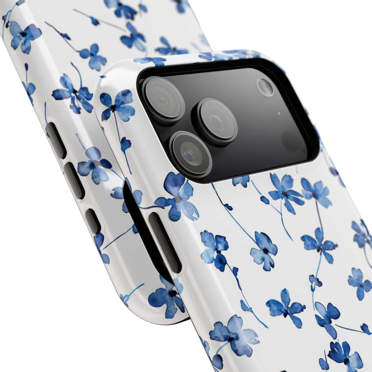Blue Garden Tough iPhone Case