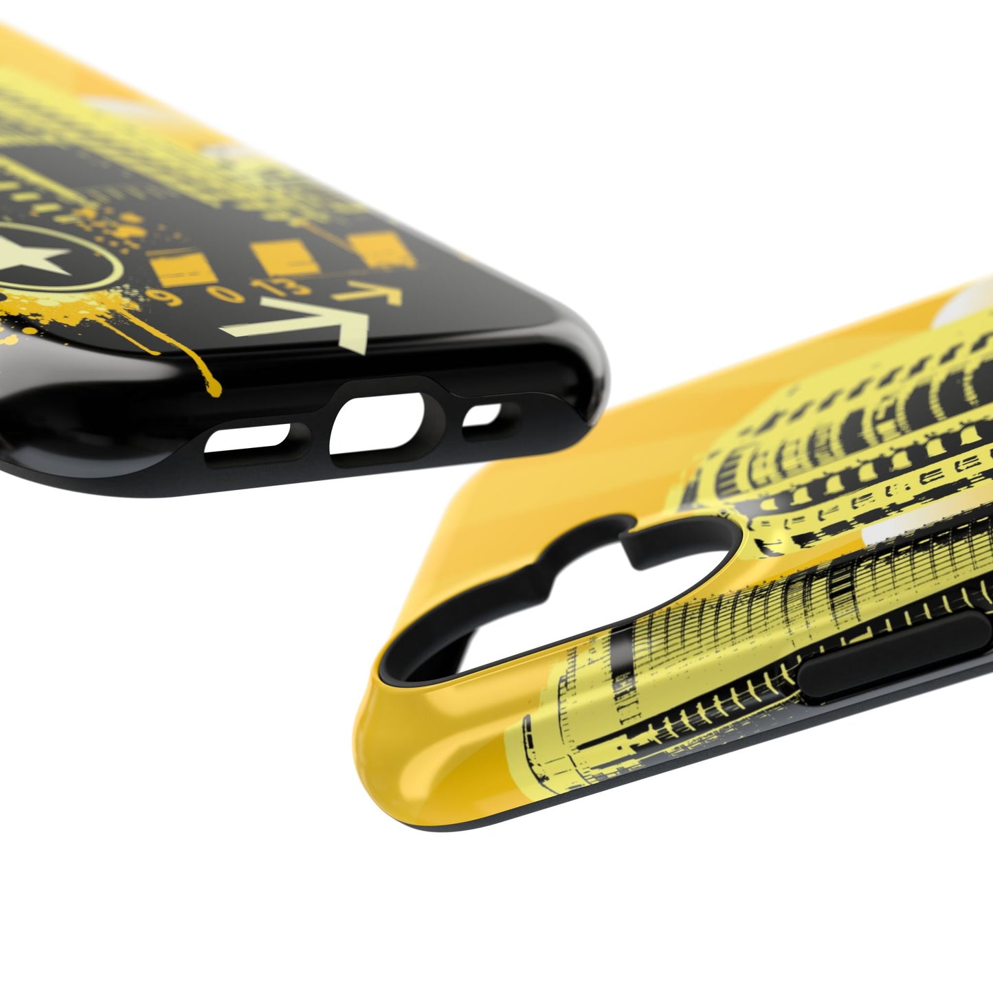 Yellow City Tough iPhone Case