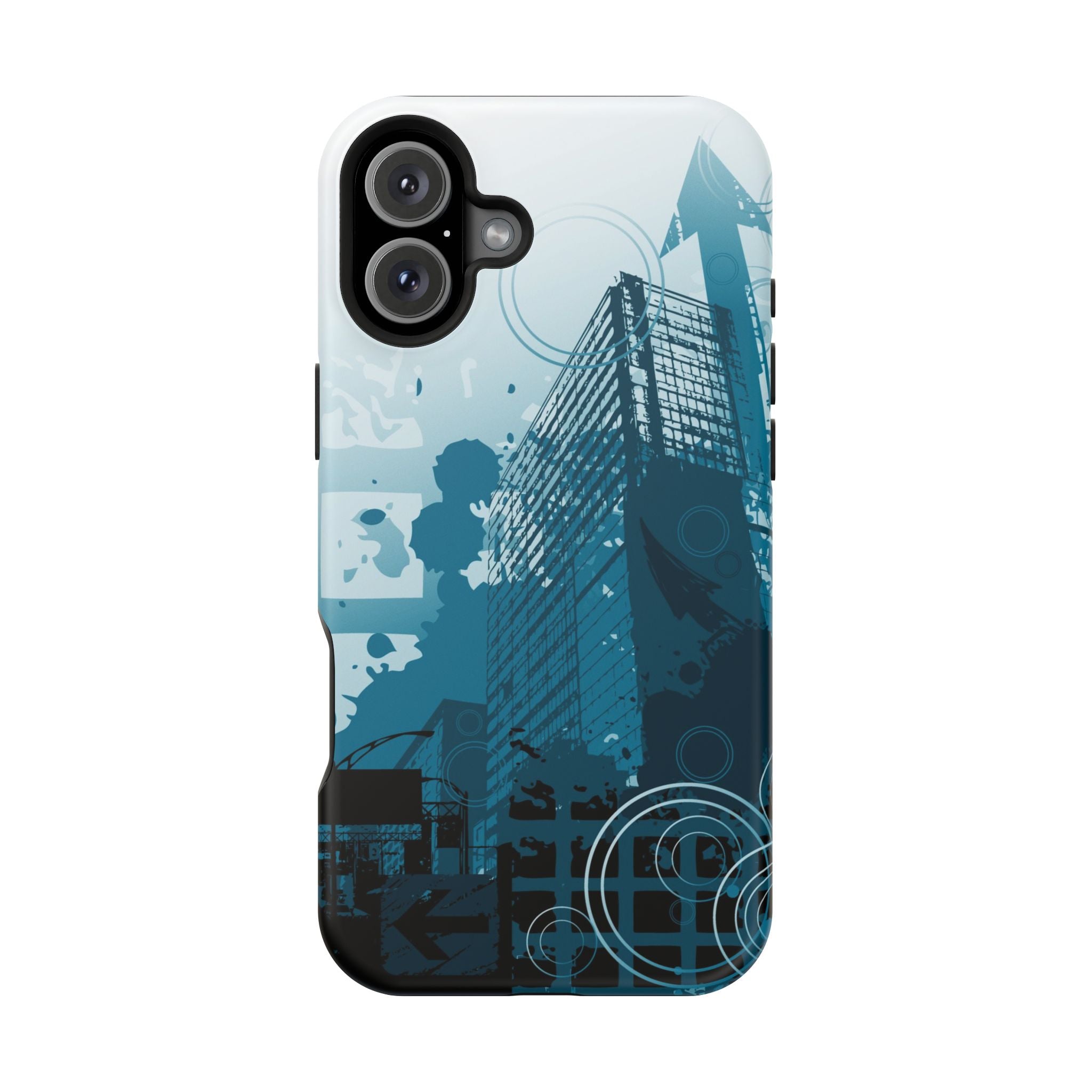 Blue Noise Tough iPhone Case