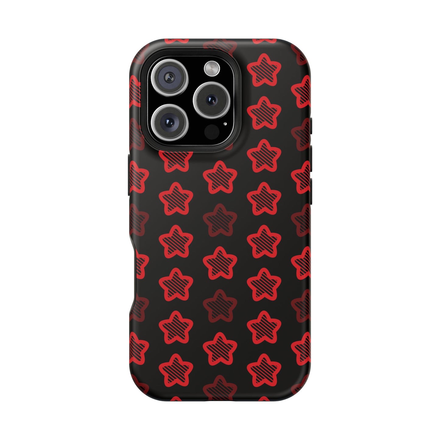 Red Stars Tough iPhone Case