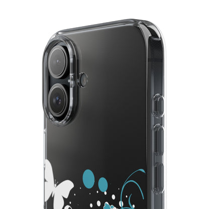 Ocean Bloom Clear Phone Case