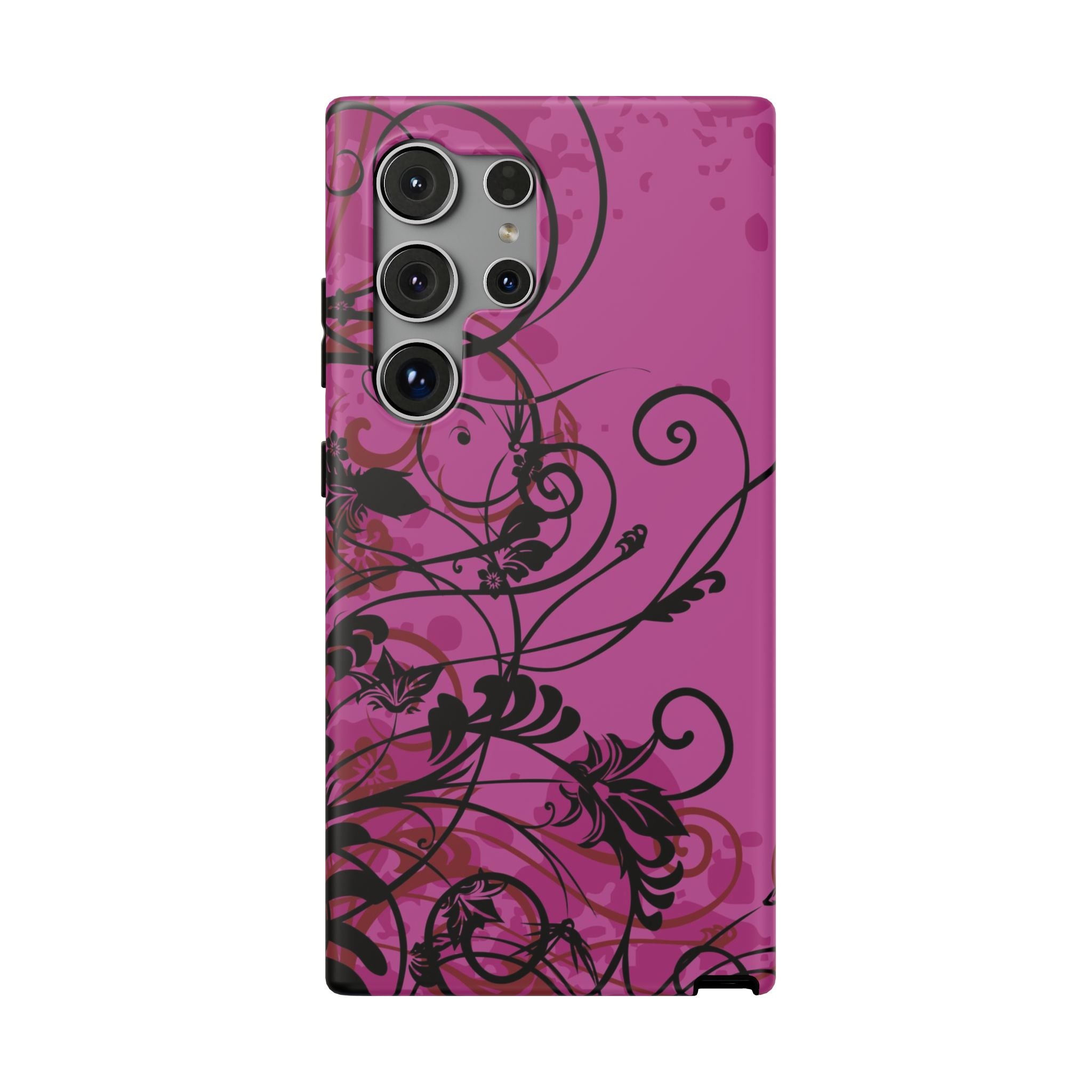 Midnight Petals Tough Samsung Case