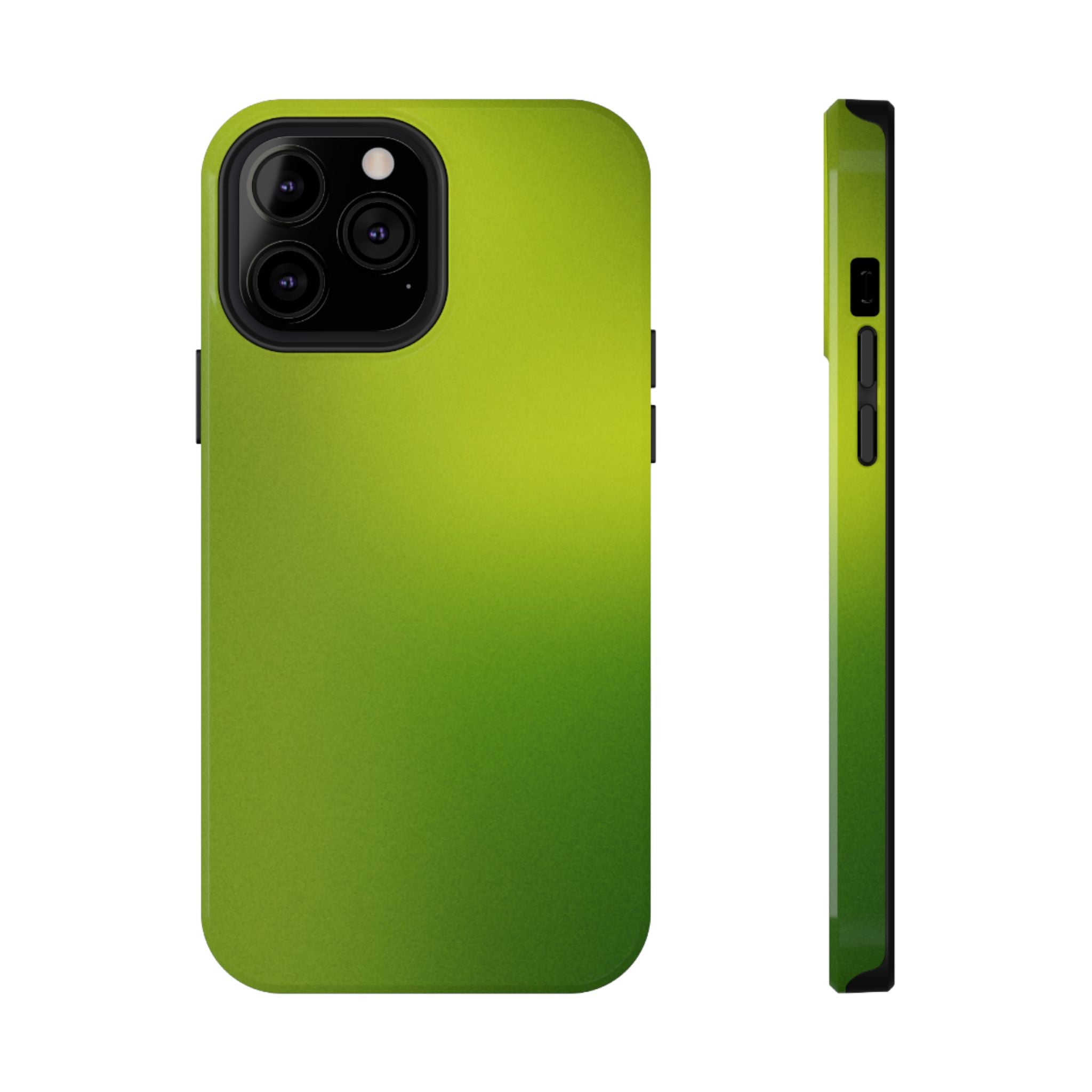 Lime Glow Tough iPhone Case