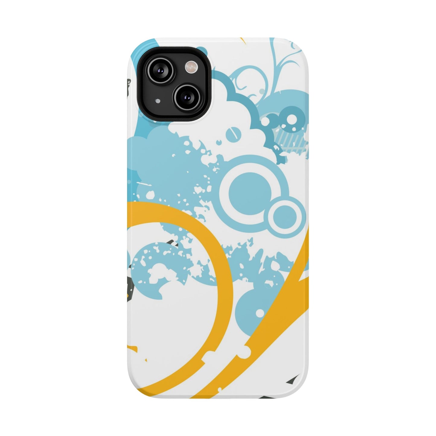 Cloud Circuit Tough iPhone Case