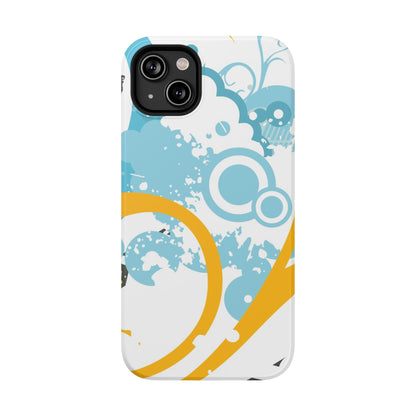 Cloud Circuit Tough iPhone Case