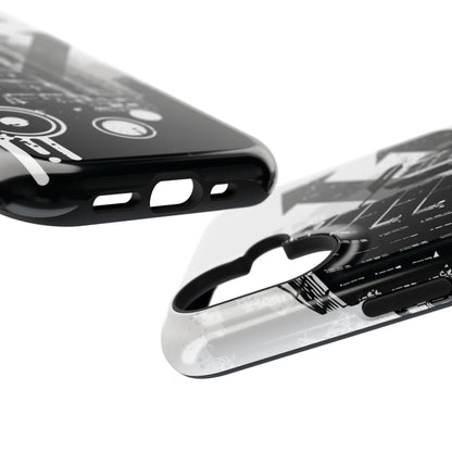 Monochrome City Tough iPhone Case