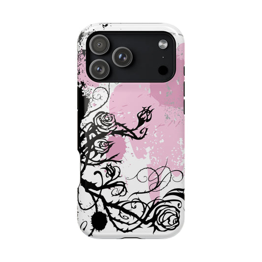 Wild Rose MagSafe Tough iPhone Case
