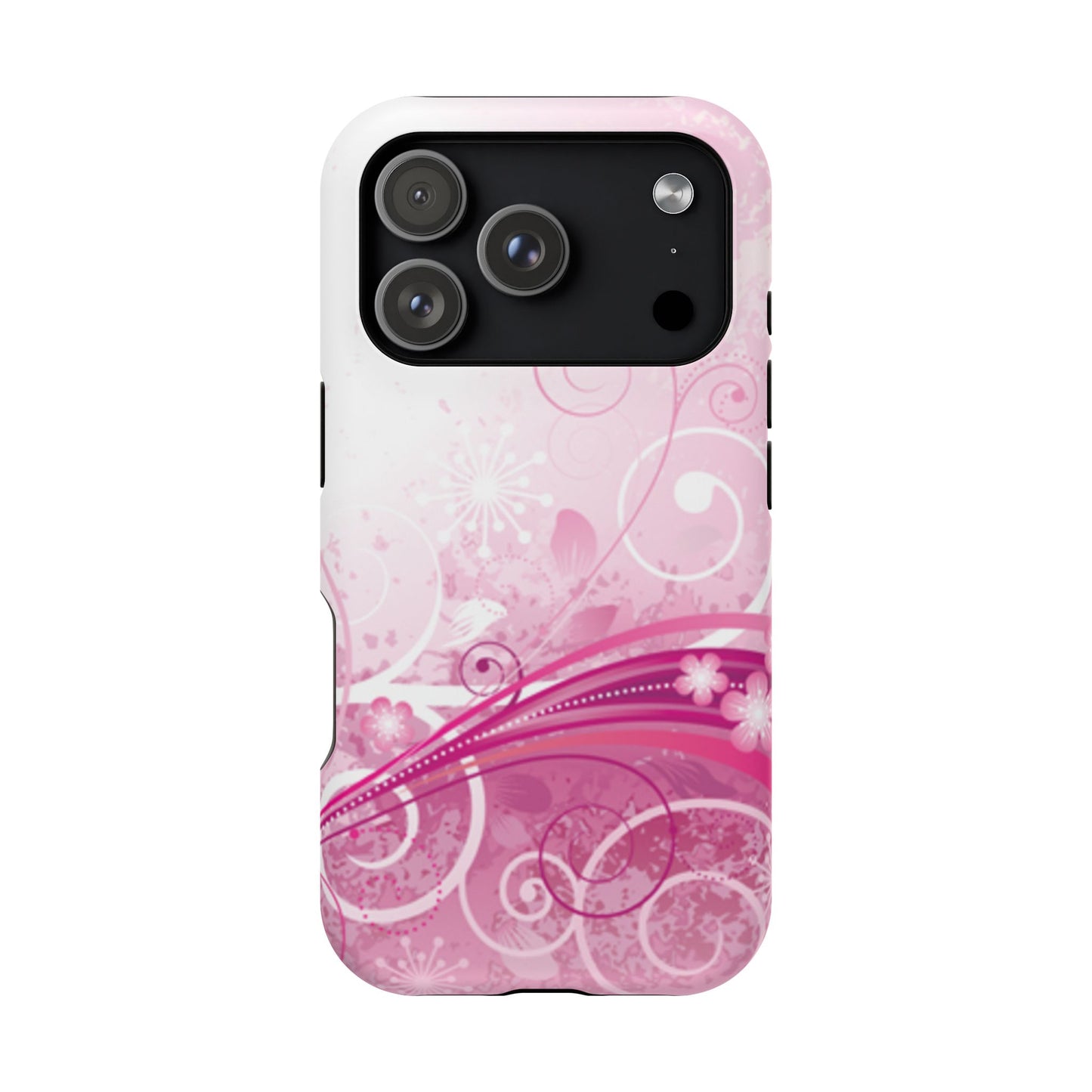 Faded Petals Tough iPhone Case
