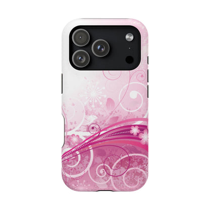 Faded Petals Tough iPhone Case