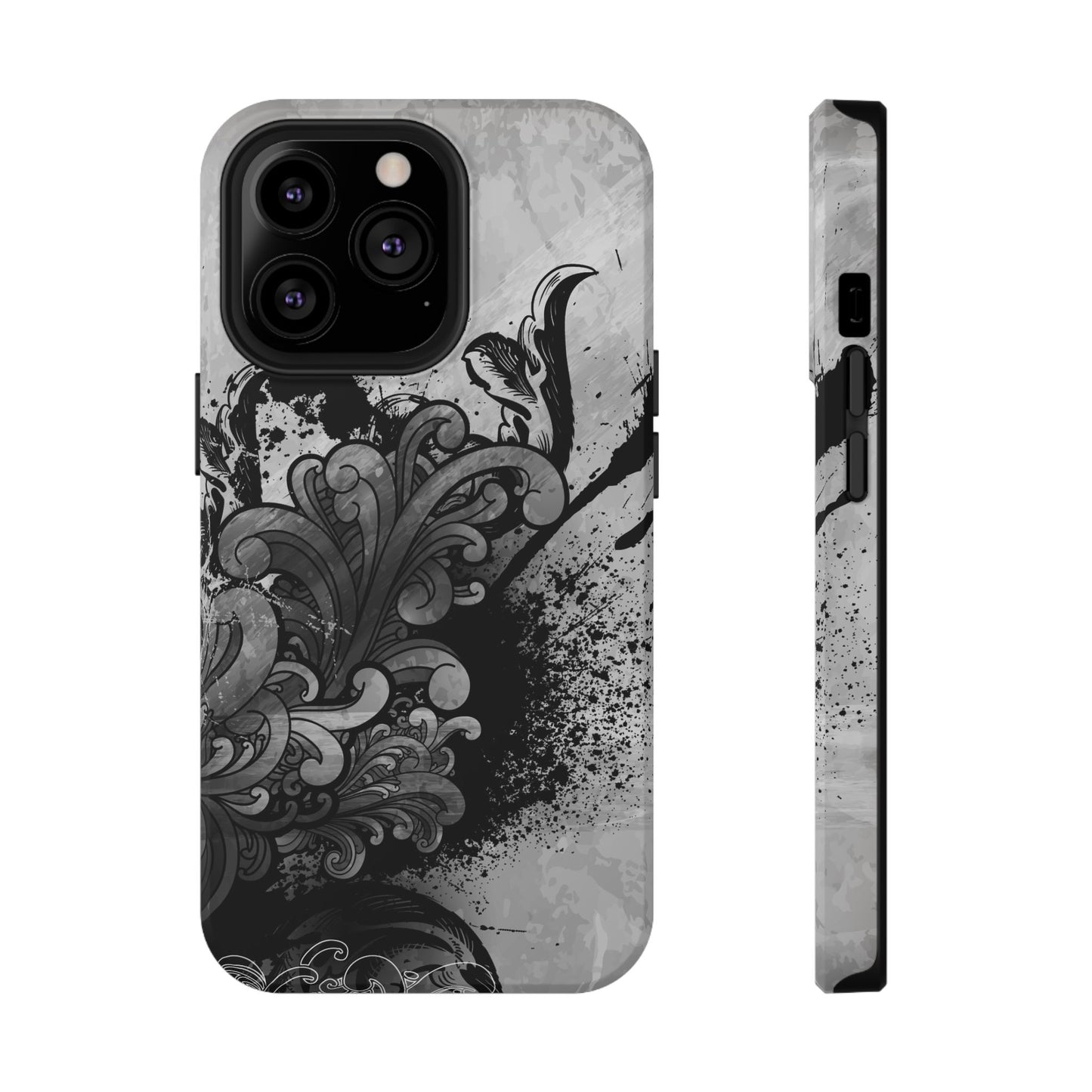 Charcoal Echo Tough iPhone Case