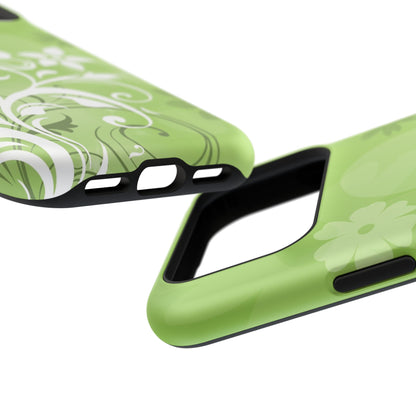 Green Mood Tough iPhone Case