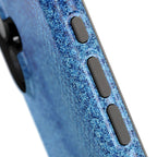 Blue Denim Tough iPhone Case
