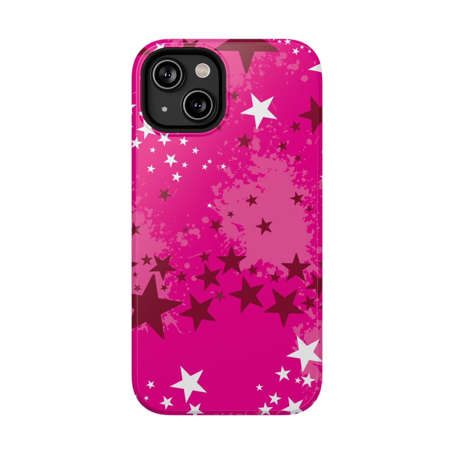 Pink Static Tough iPhone Case
