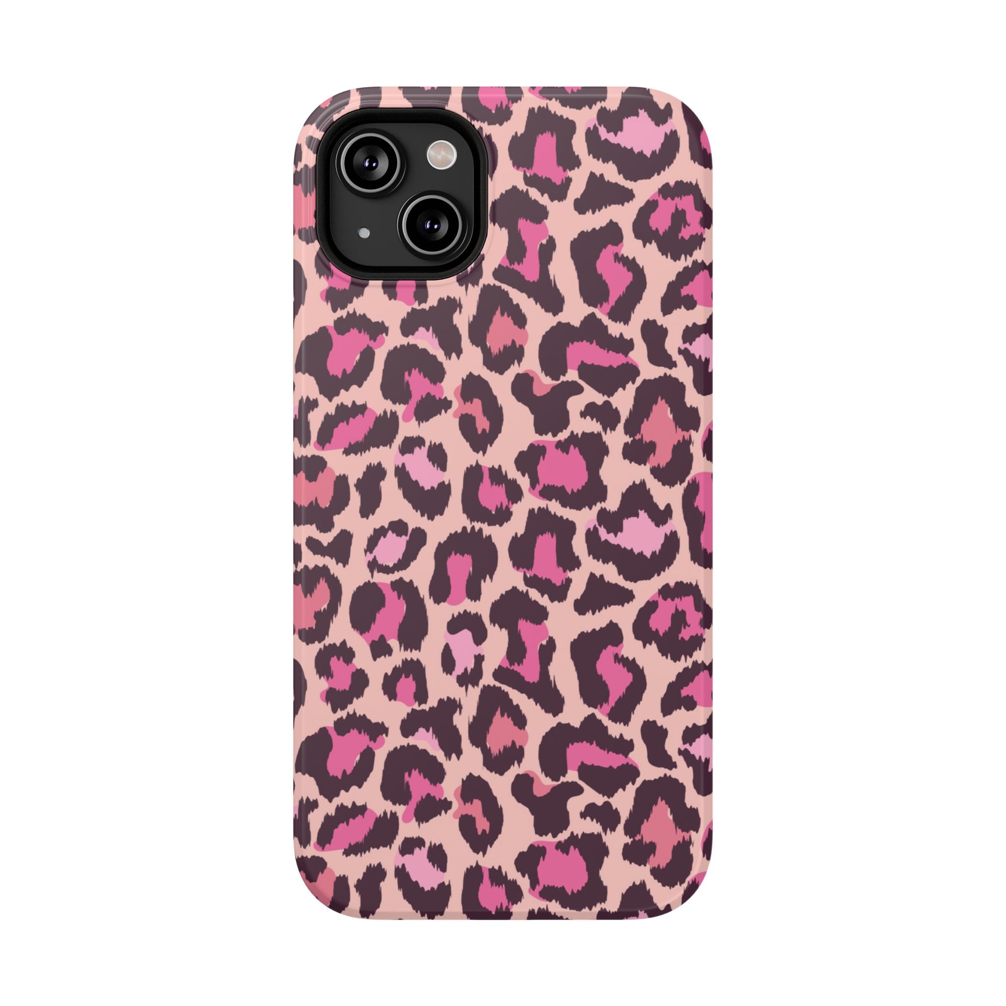 Pink Leopard Tough iPhone Case