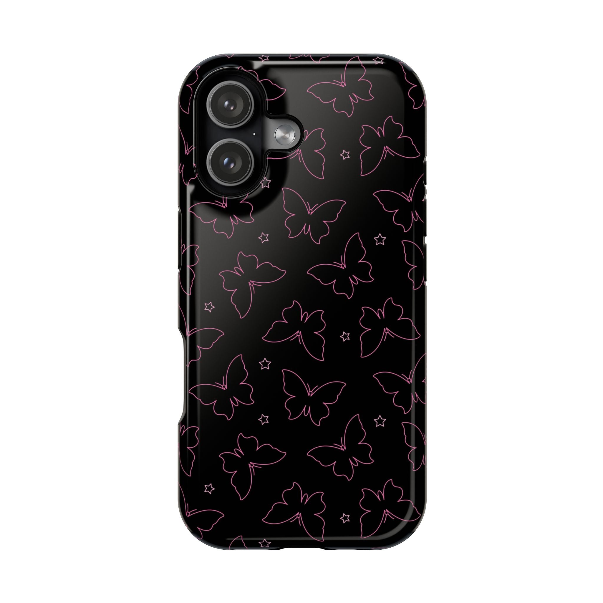 Midnight Flutter Tough iPhone Case