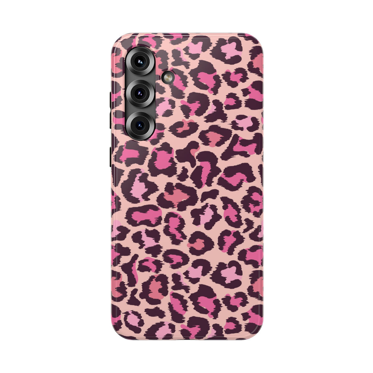 Pink Leopard Tough Samsung Case