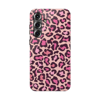 Pink Leopard Tough Samsung Case