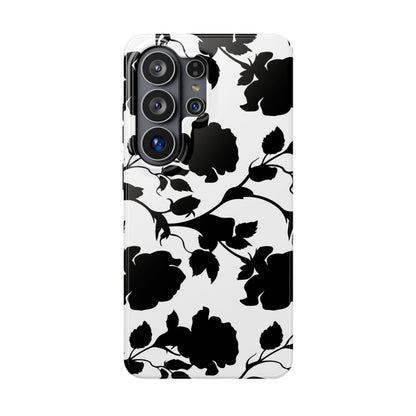 Black Roses Tough Samsung Case