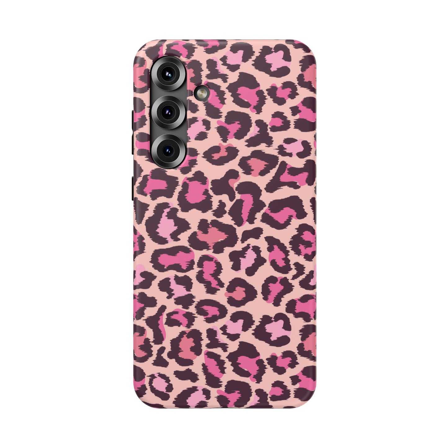 Pink Leopard Tough Samsung Case