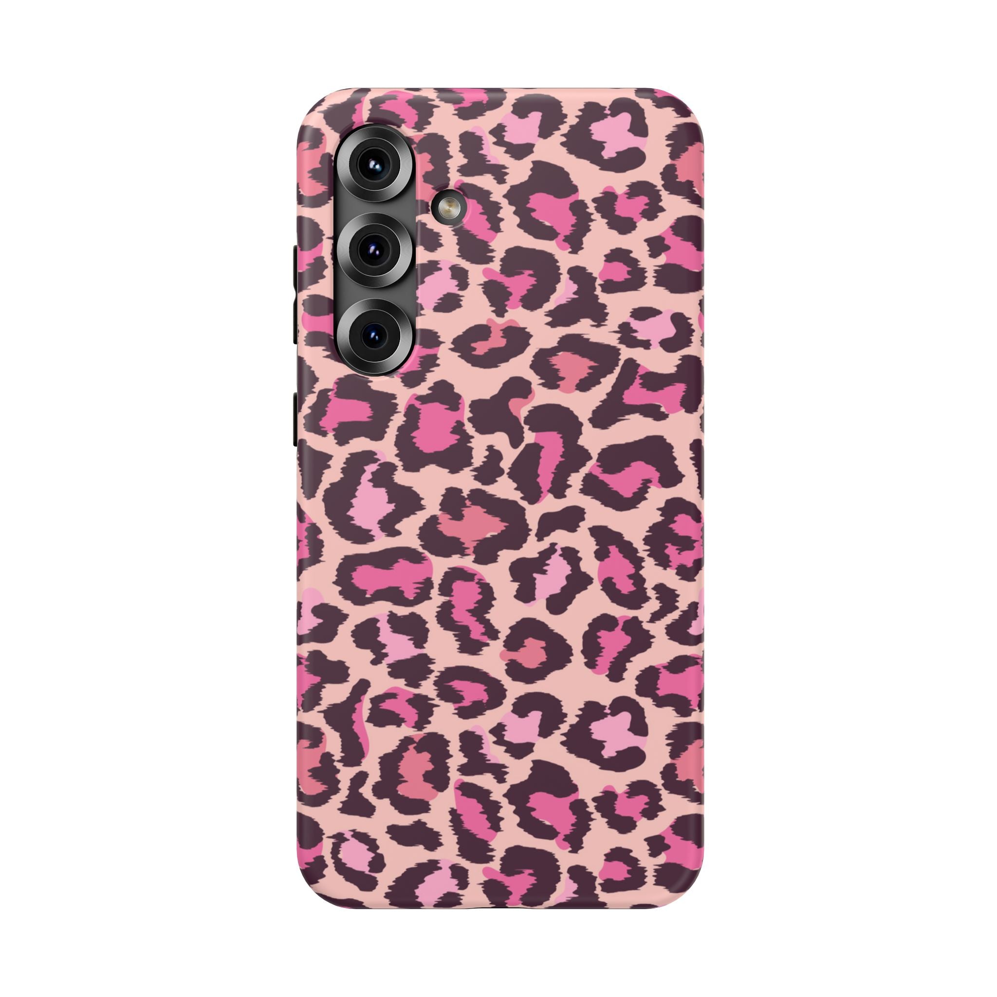 Pink Leopard Tough Samsung Case