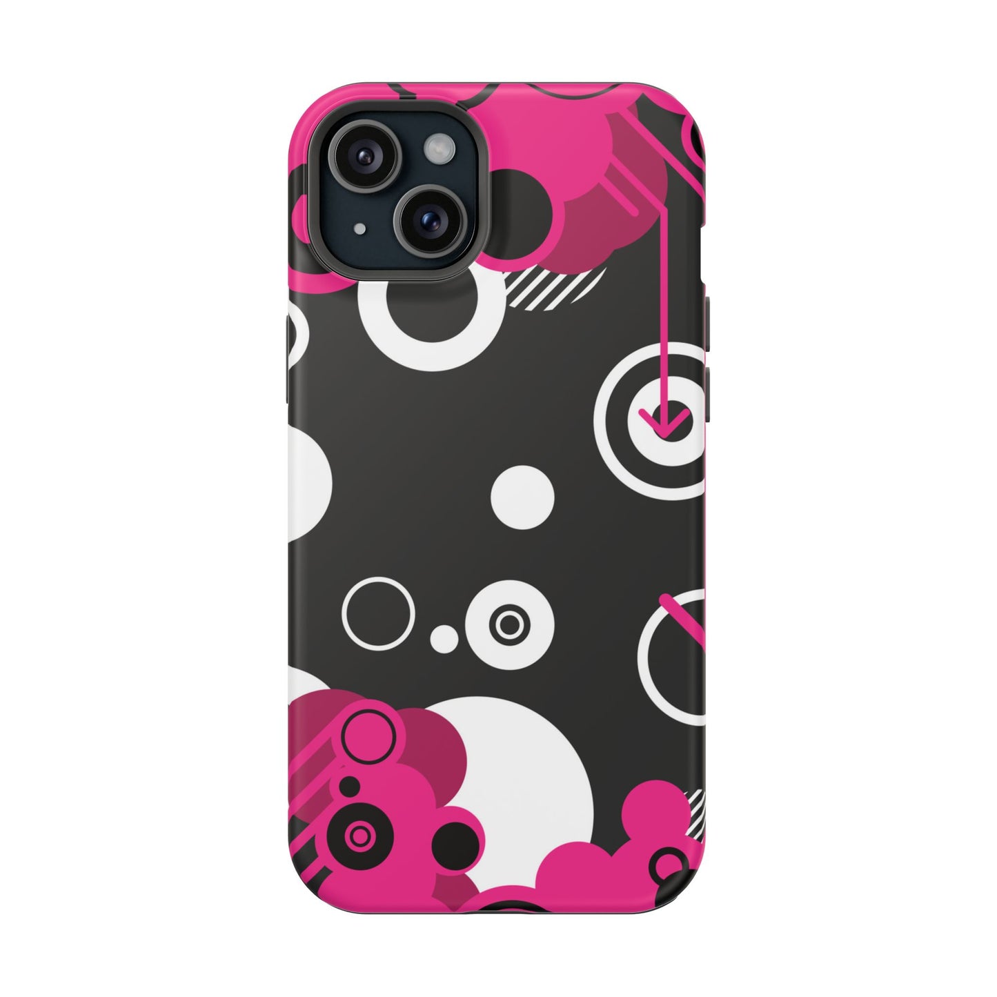 Pink Arrow Tough iPhone Case