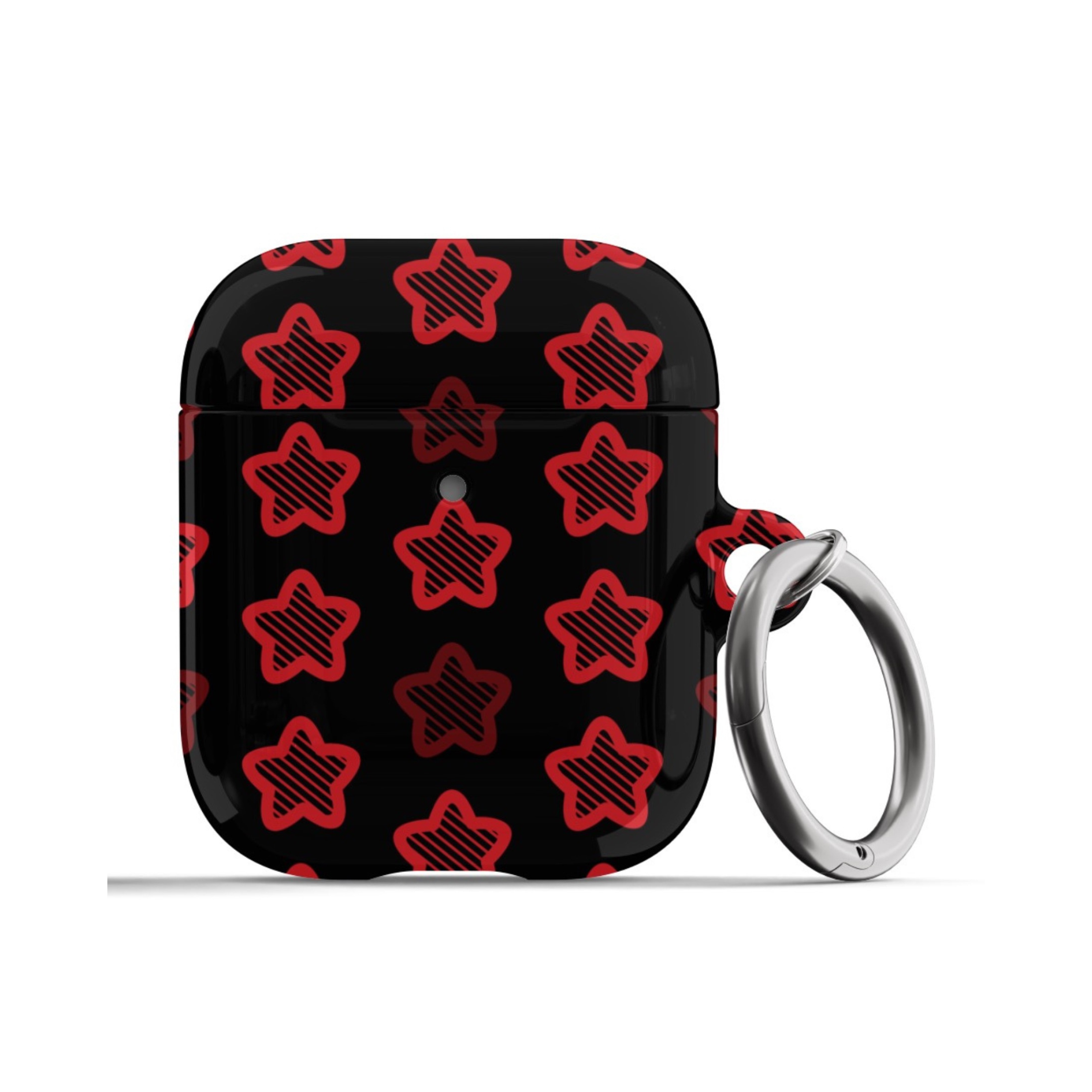 Red Stars AirPods Case