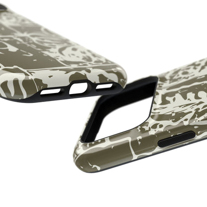 Faded Bloom Tough iPhone Case