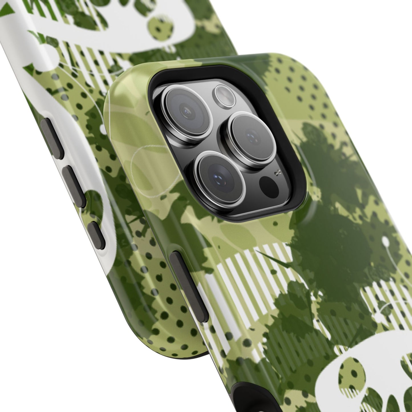 Green Echo Tough iPhone Case