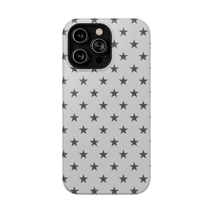 Grey Stars MagSafe Tough iPhone Case