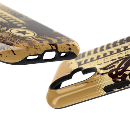 Brown City Tough iPhone Case