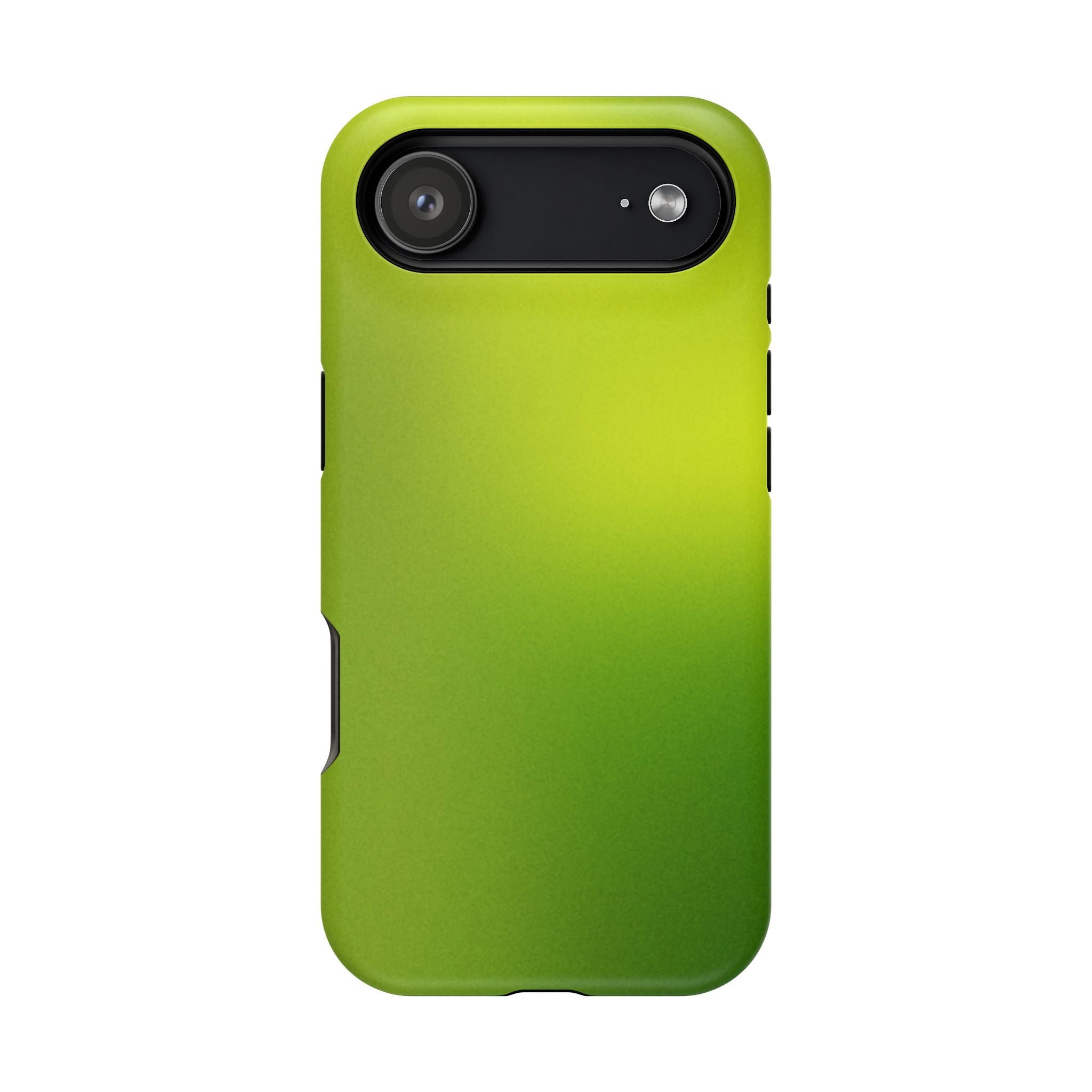 Lime Glow Tough iPhone Case