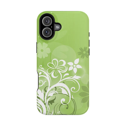 Green Mood Tough iPhone Case