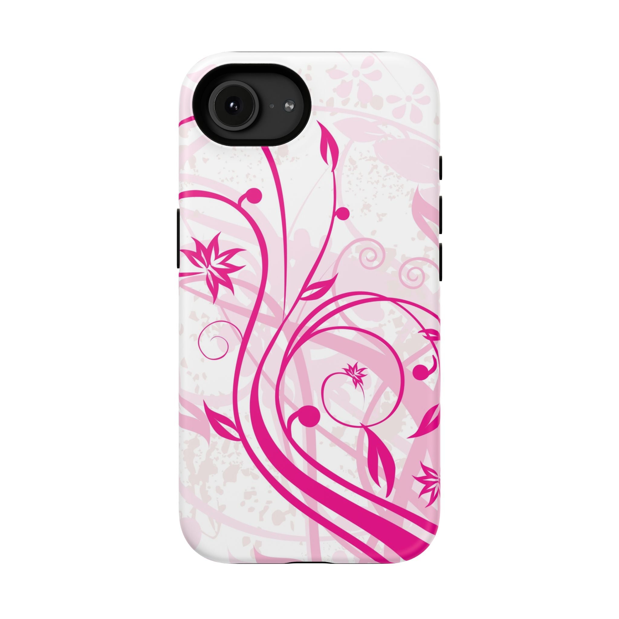 Flora Fuchsia Tough iPhone Case