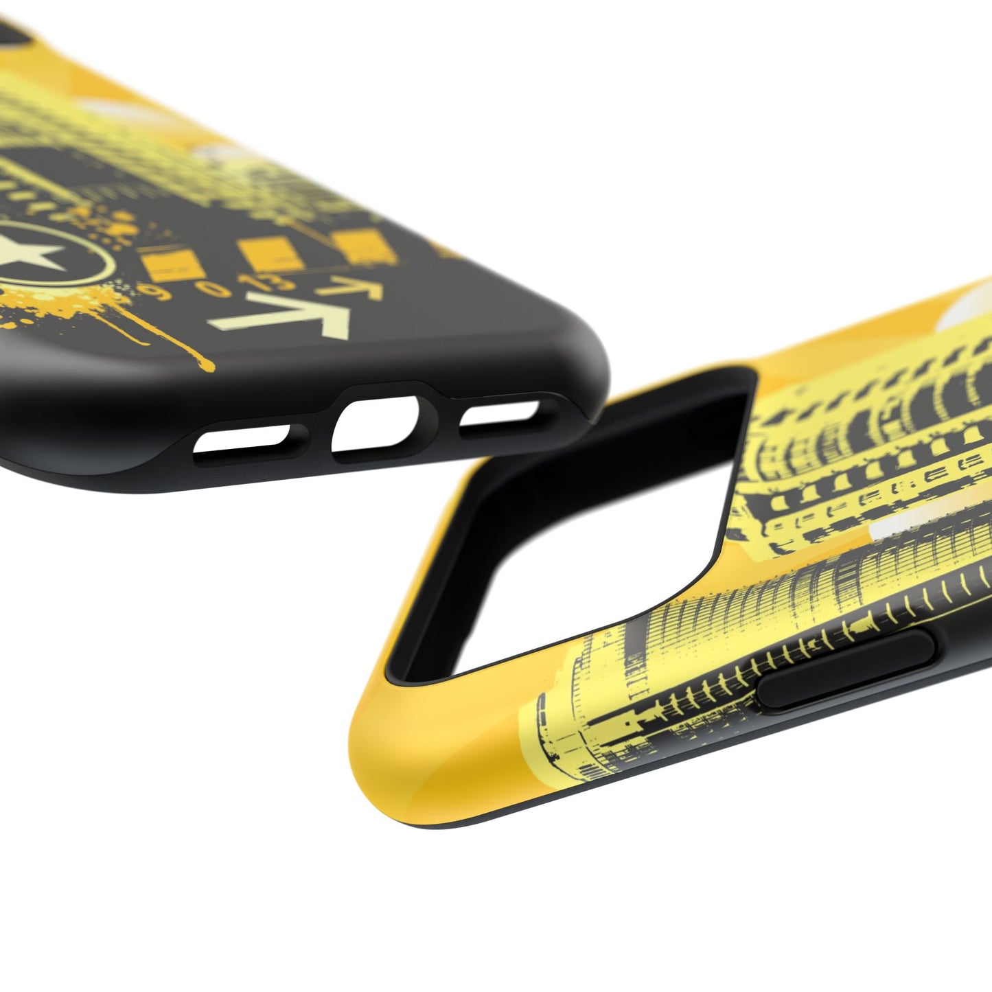 Yellow City Tough iPhone Case