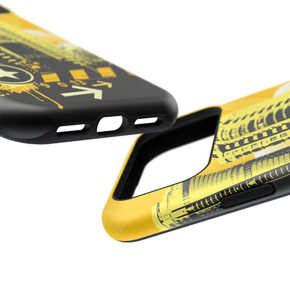 Yellow City Tough iPhone Case