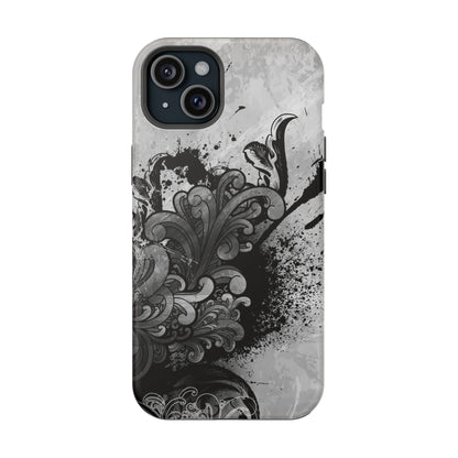 Charcoal Echo Tough iPhone Case